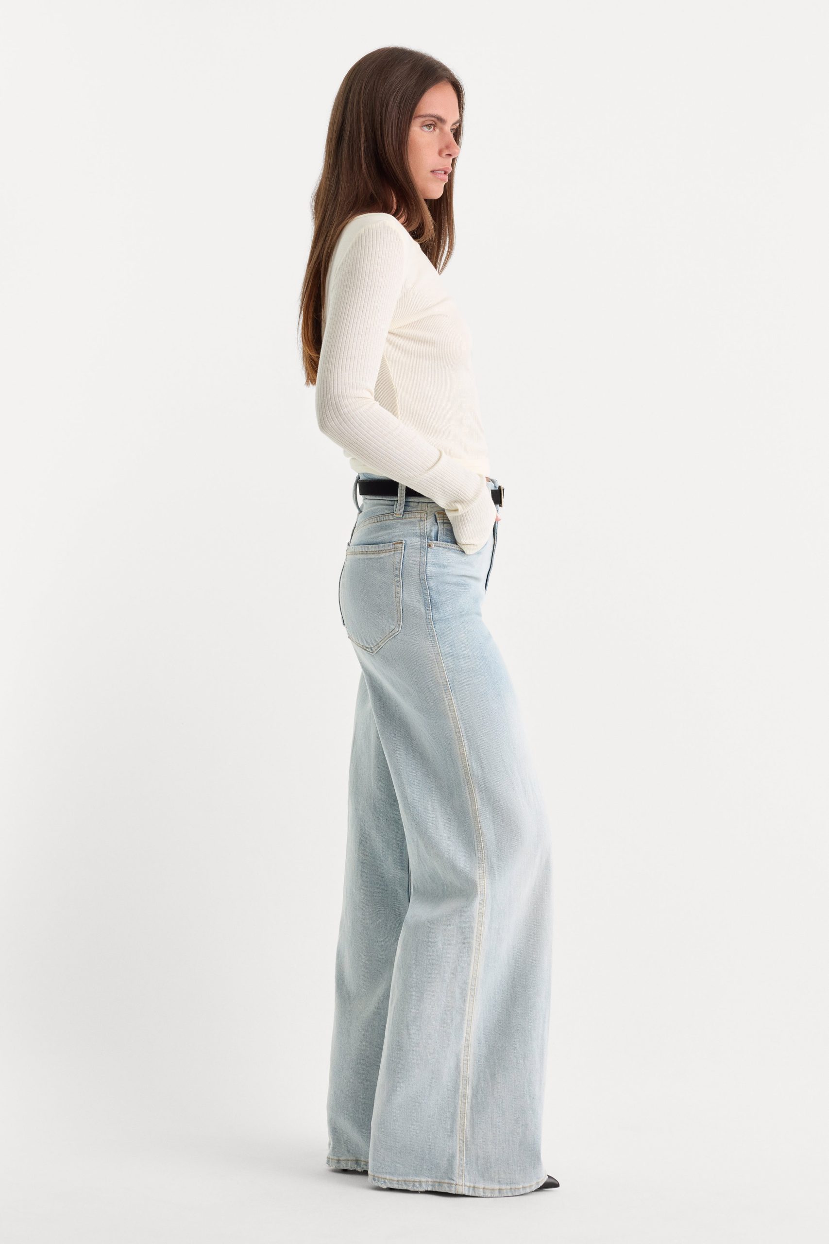 GOOD SKATE WIDE LEG JEANS | INDIGO634