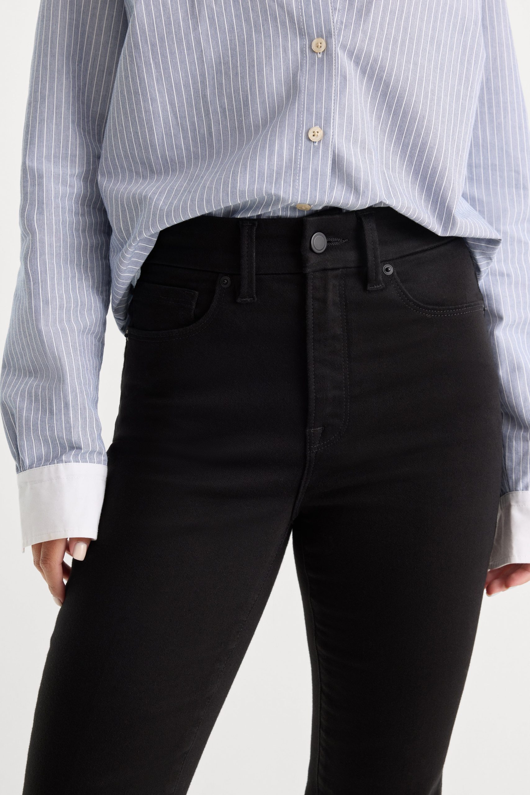 NEVER FADE GOOD CLASSIC SLIM BOOTCUT JEANS | BLACK