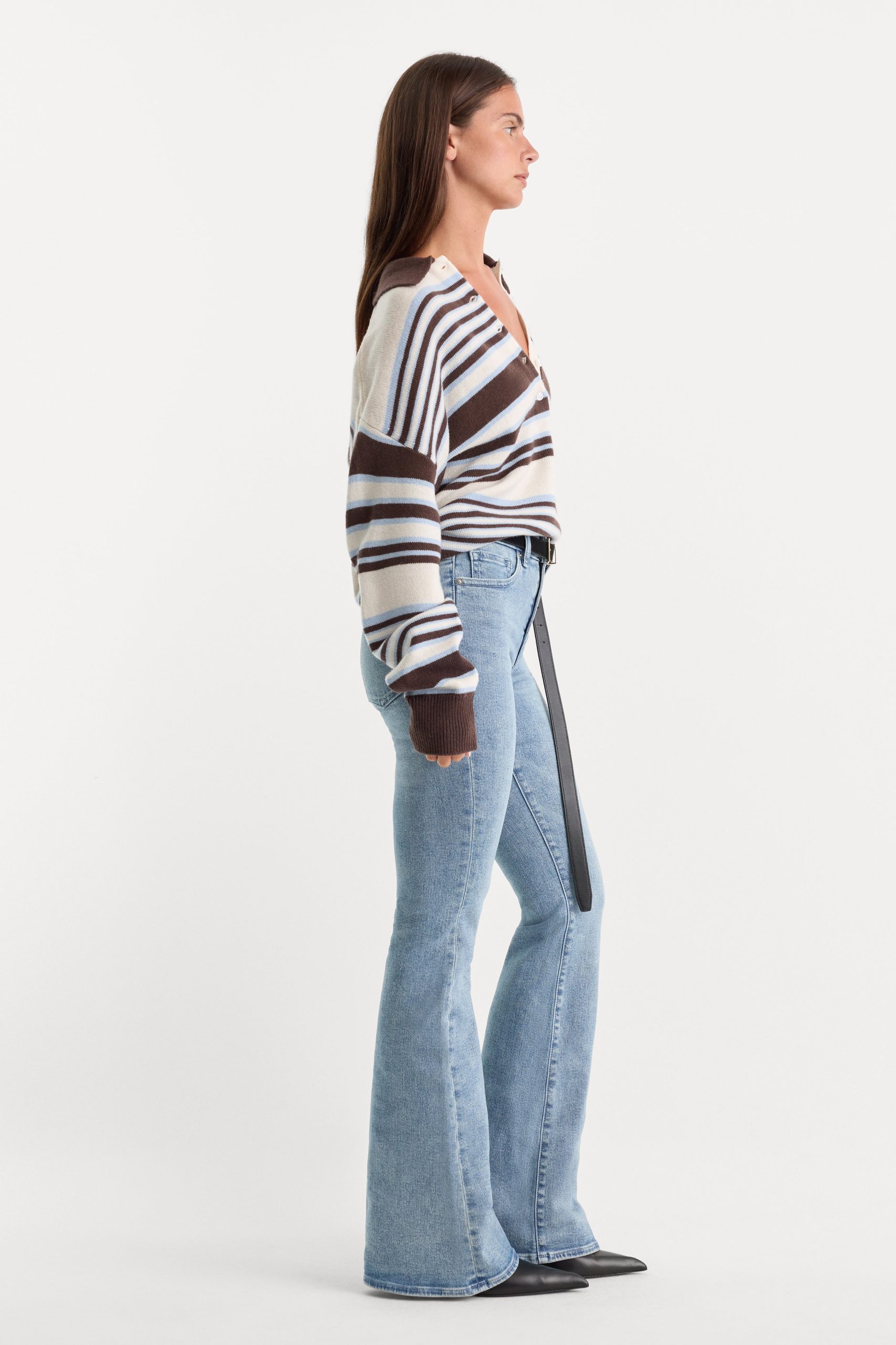 GOOD LEGS FLARE JEANS | INDIGO1154