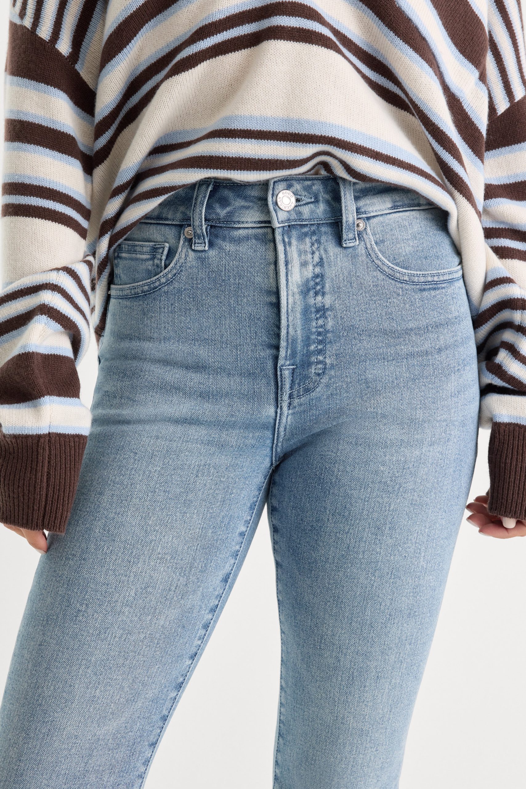 GOOD LEGS FLARE JEANS | INDIGO1154