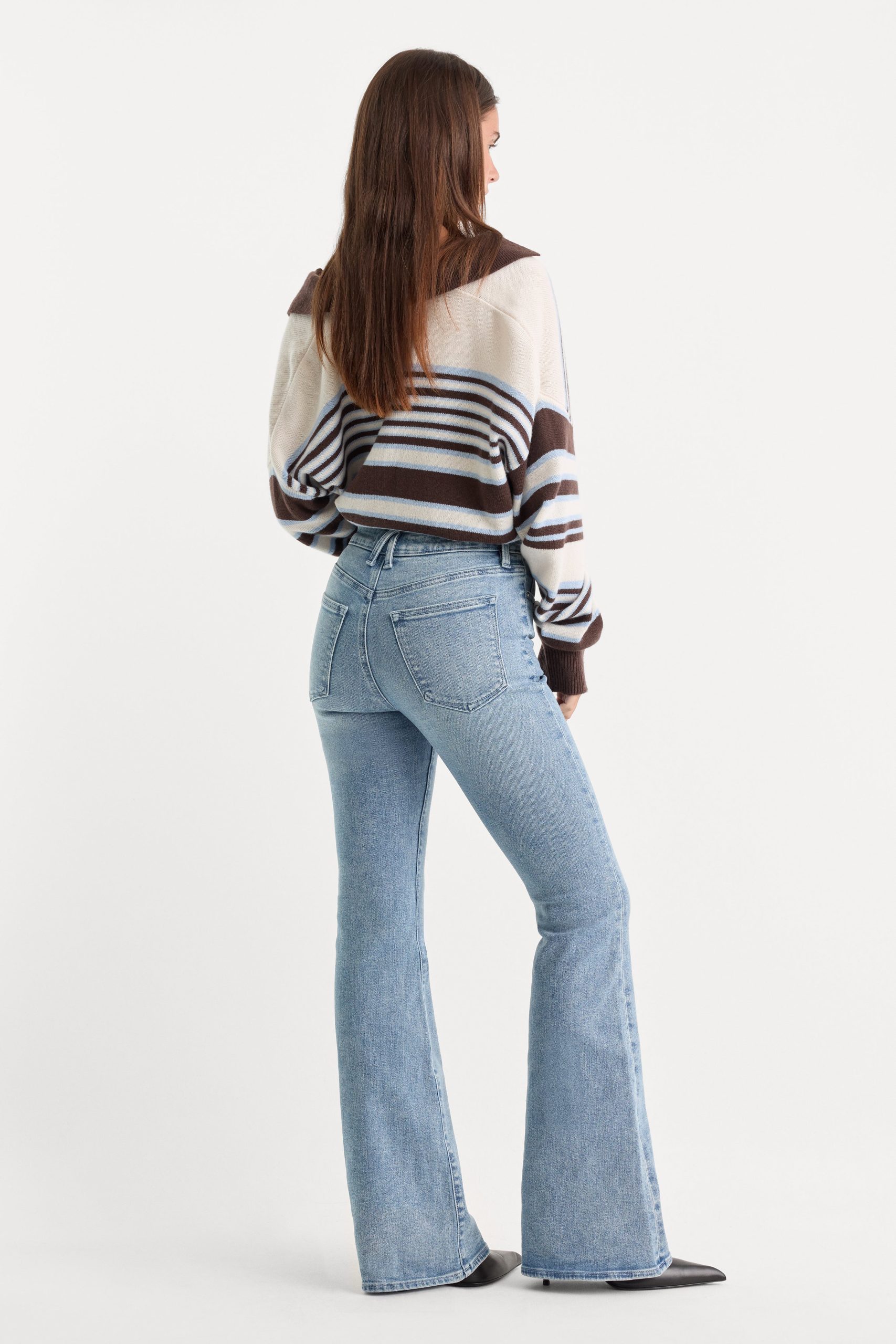 GOOD LEGS FLARE JEANS | INDIGO1154