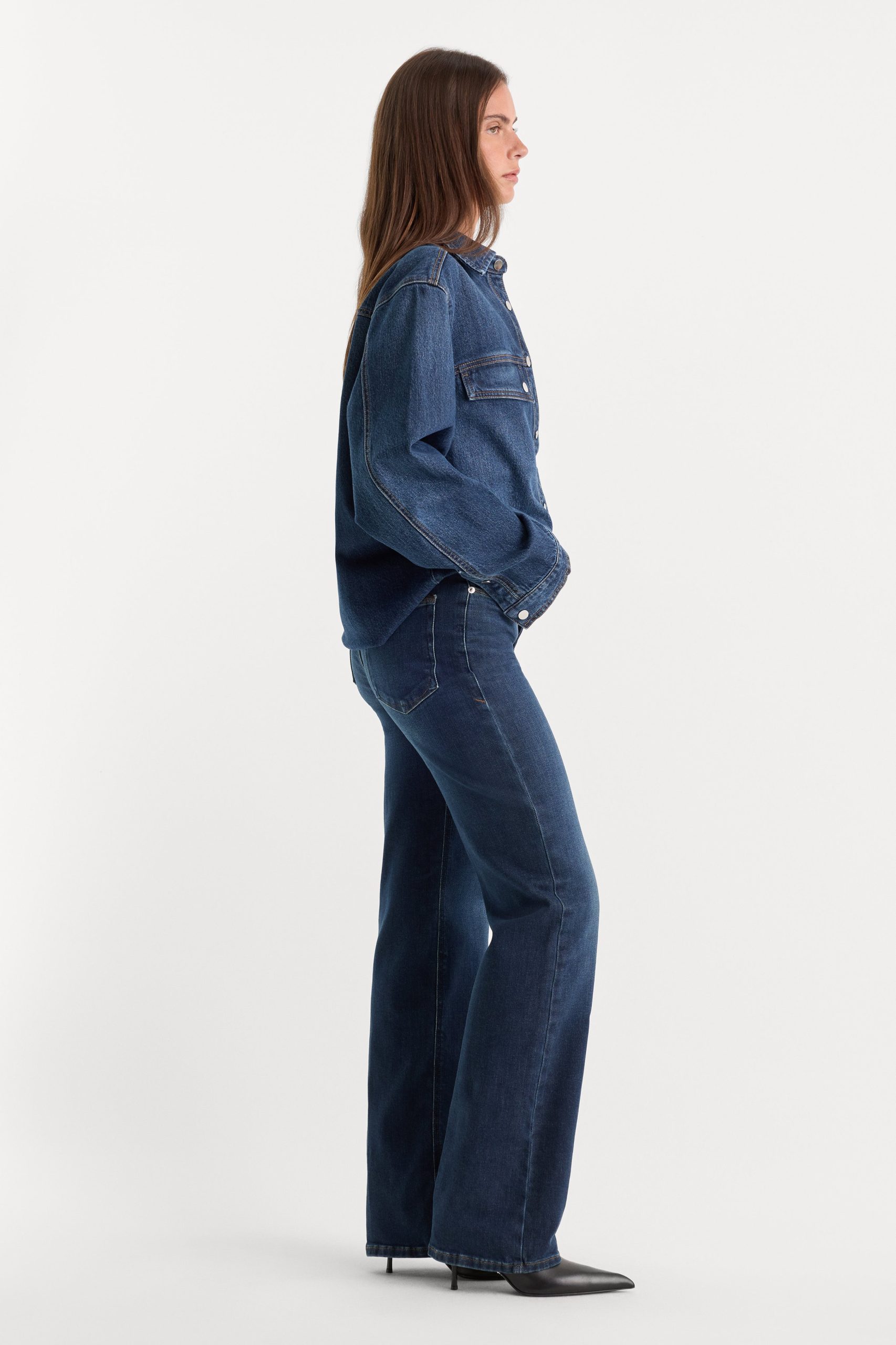 SOFT TECH GOOD TRUE STRAIGHT JEANS|INDIGO572