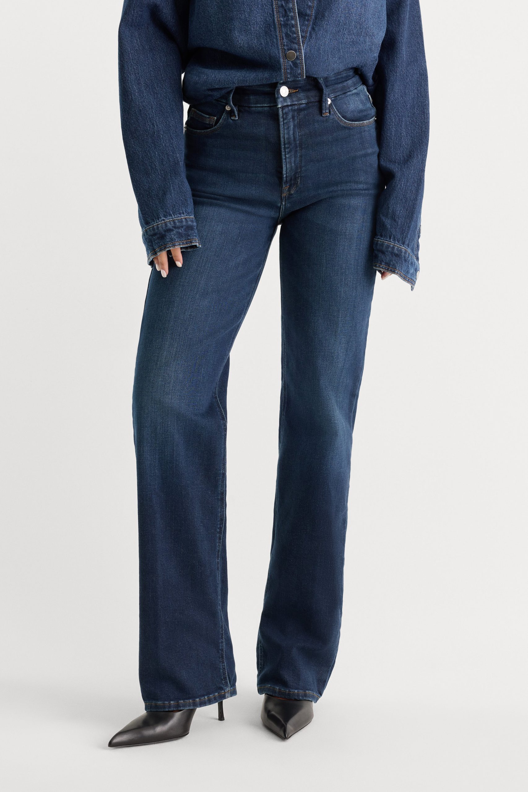 SOFT TECH GOOD TRUE STRAIGHT JEANS|INDIGO572