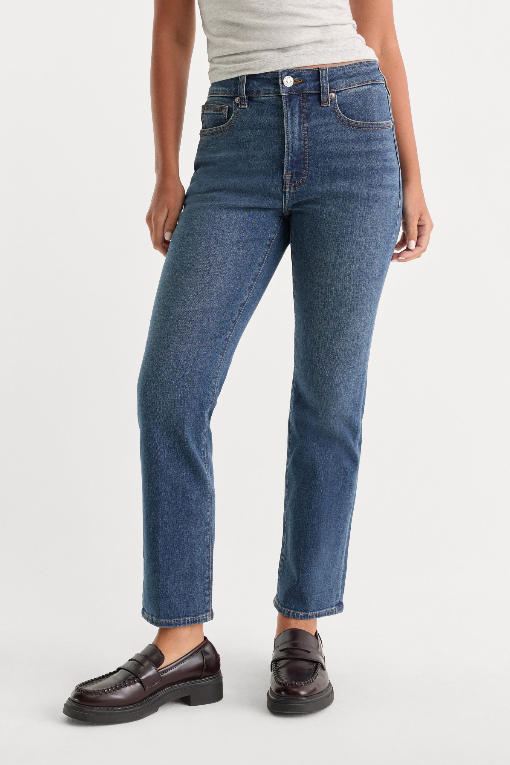 GOOD LEGS STRAIGHT JEANS | BLUE004