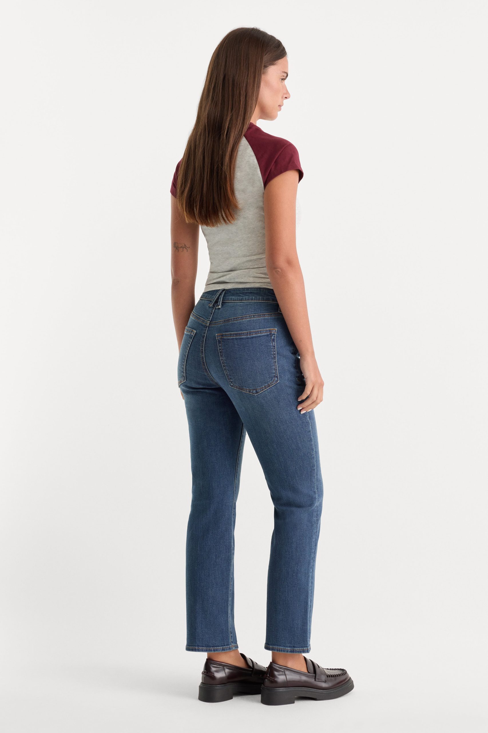 GOOD LEGS STRAIGHT JEANS | BLUE004