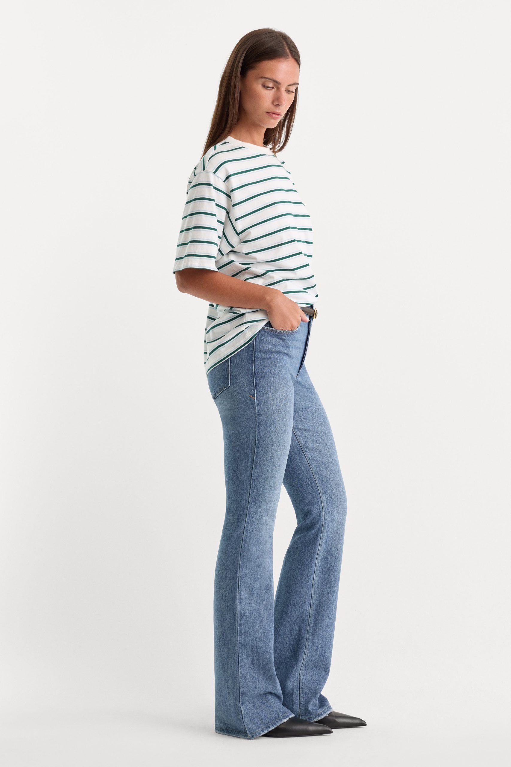 SOFT TECH GOOD CLASSIC BOOTCUT JEANS | INDIGO627