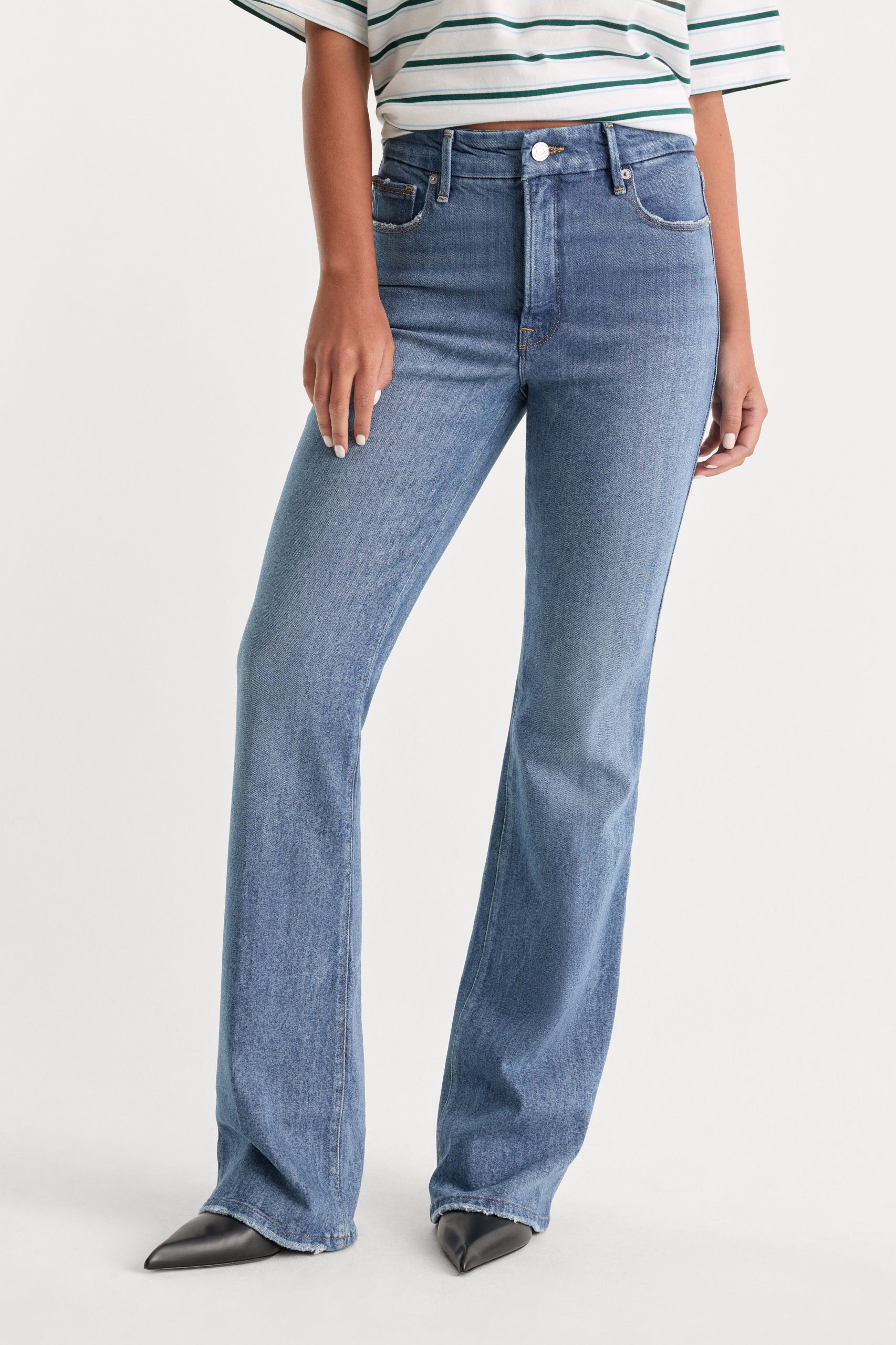 SOFT TECH GOOD CLASSIC BOOTCUT JEANS | INDIGO627