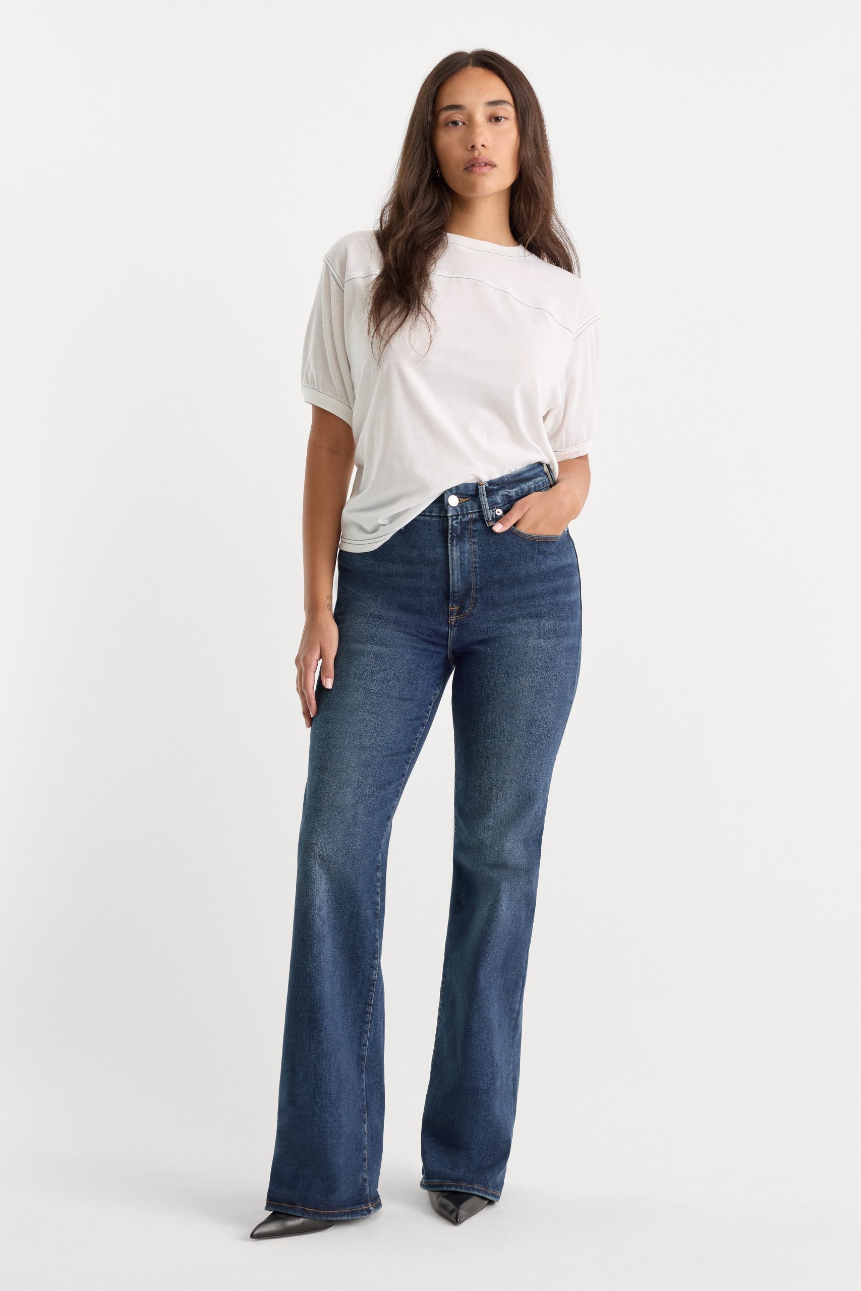 ALWAYS FITS GOOD CLASSIC BOOTCUT JEANS | INDIGO446 INDIGO446 / 28-32 Plus