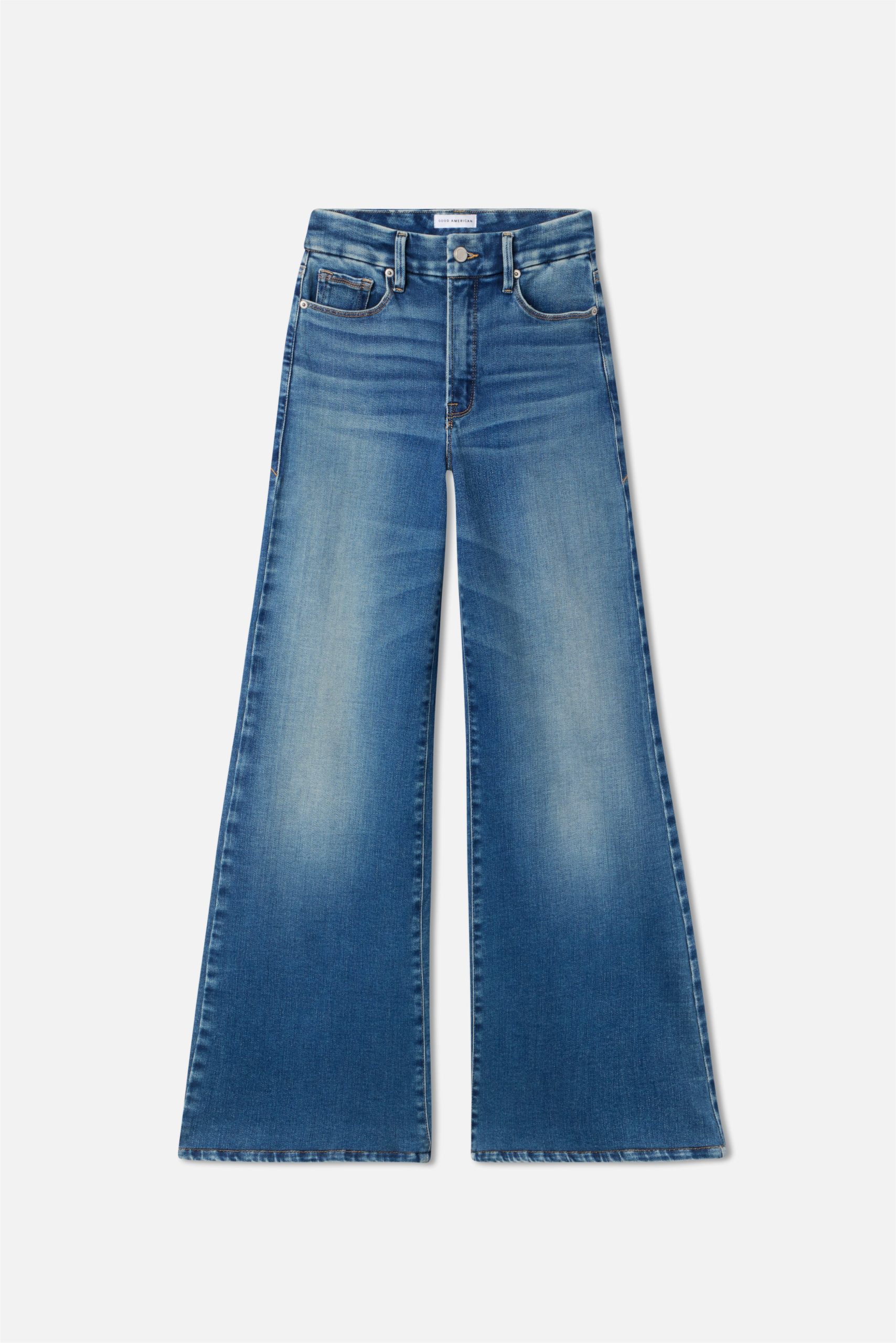 SOFT TECH GOOD WAIST PALAZZO JEANS | INDIGO986