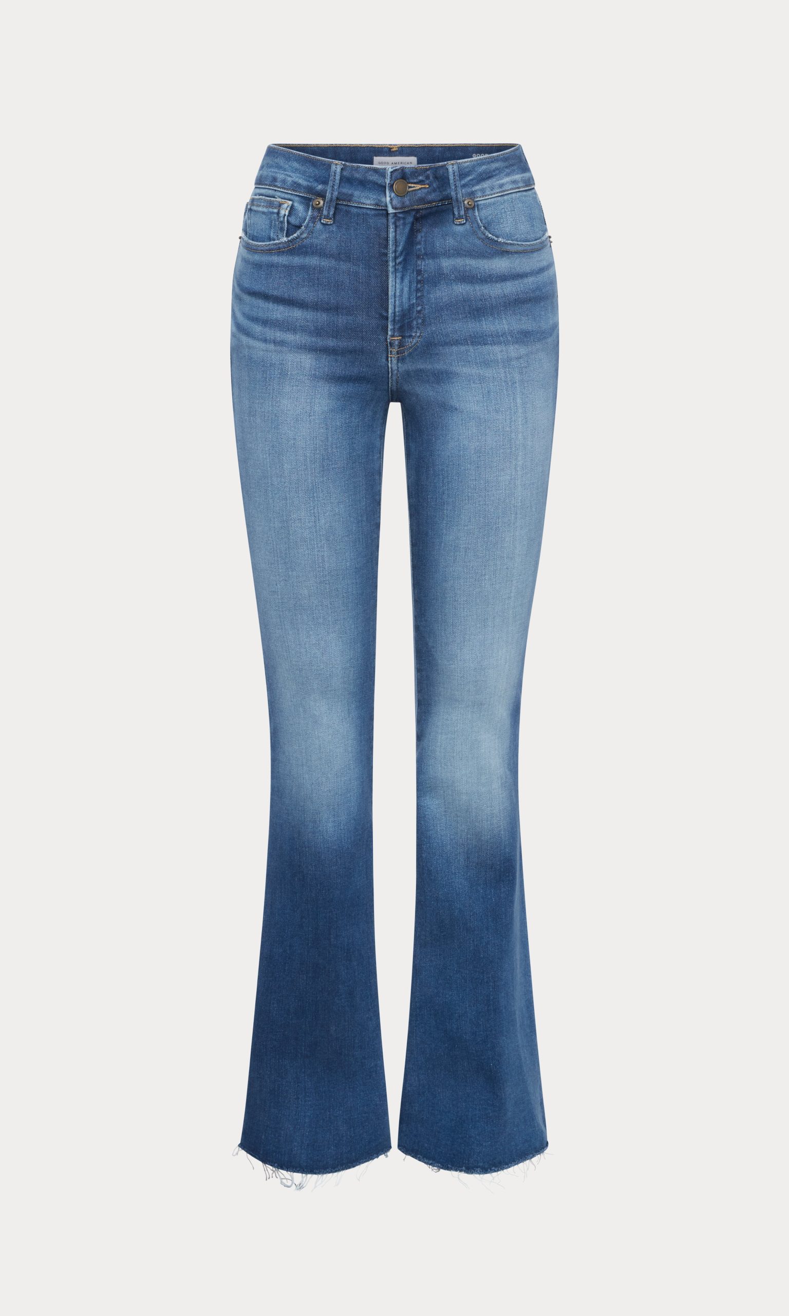 SOFT TECH GOOD LEGS FLARE JEANS | INDIGO1211