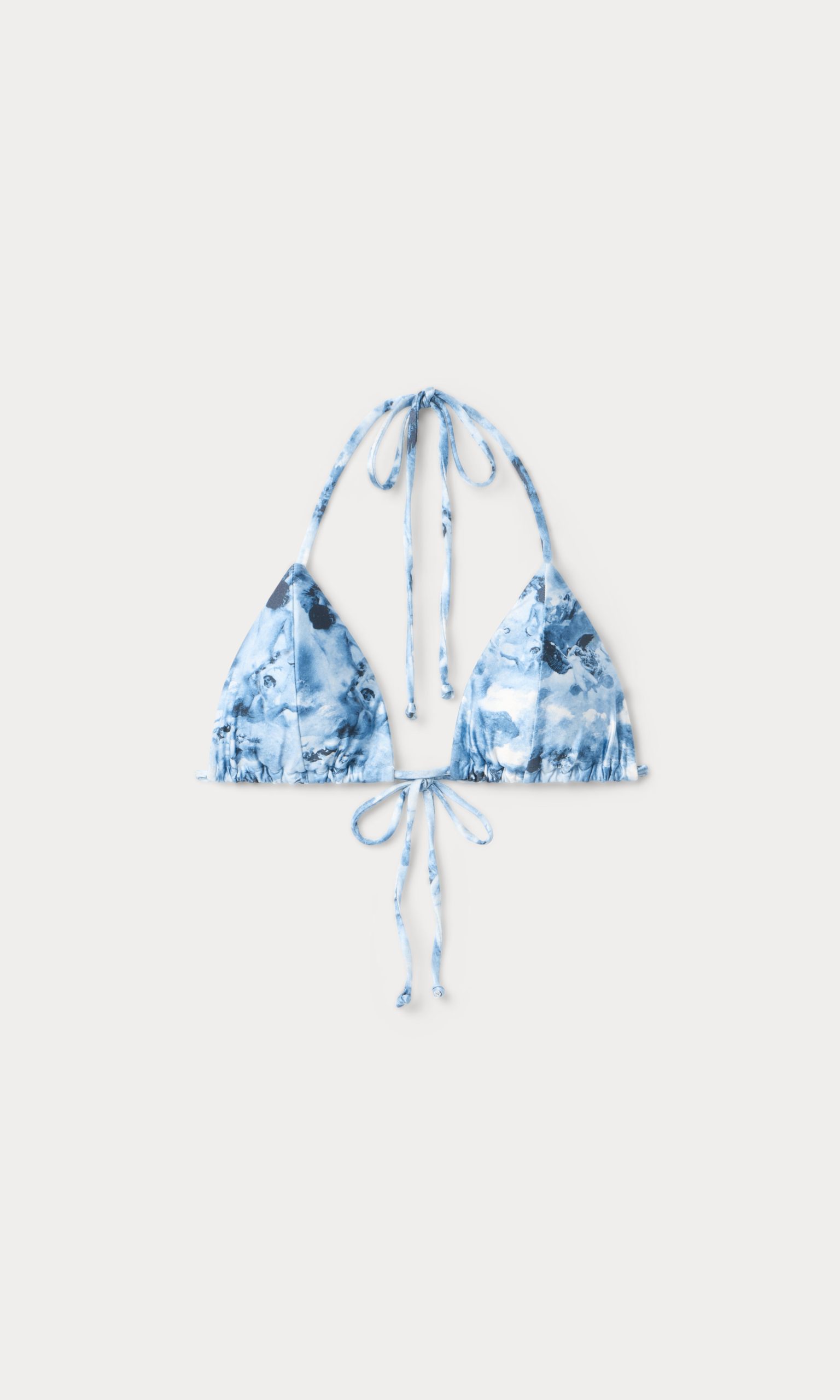 PRINT STRING BIKINI TOP | BLUE ANGEL PRINT