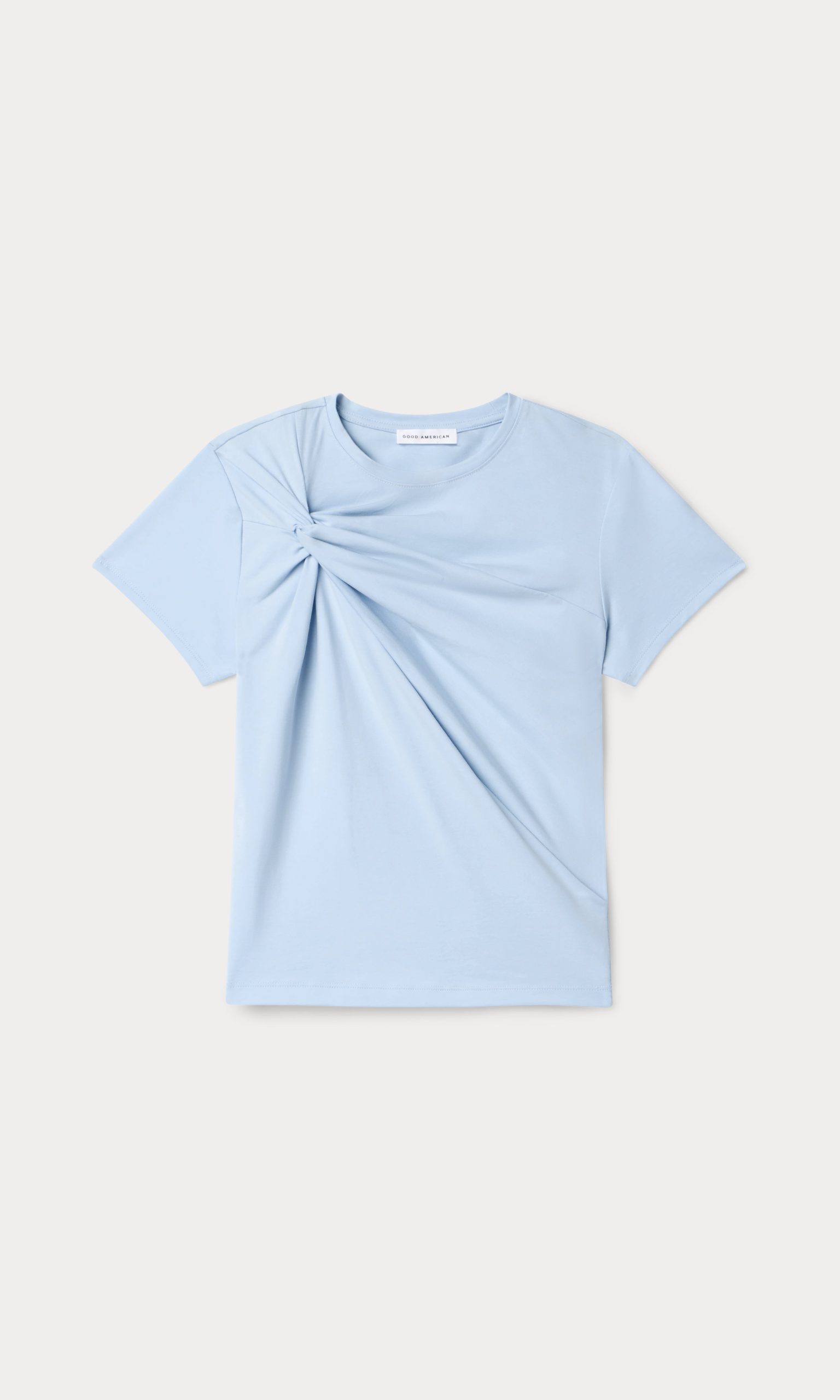 SUPER STRETCH TWIST TEE | SKY