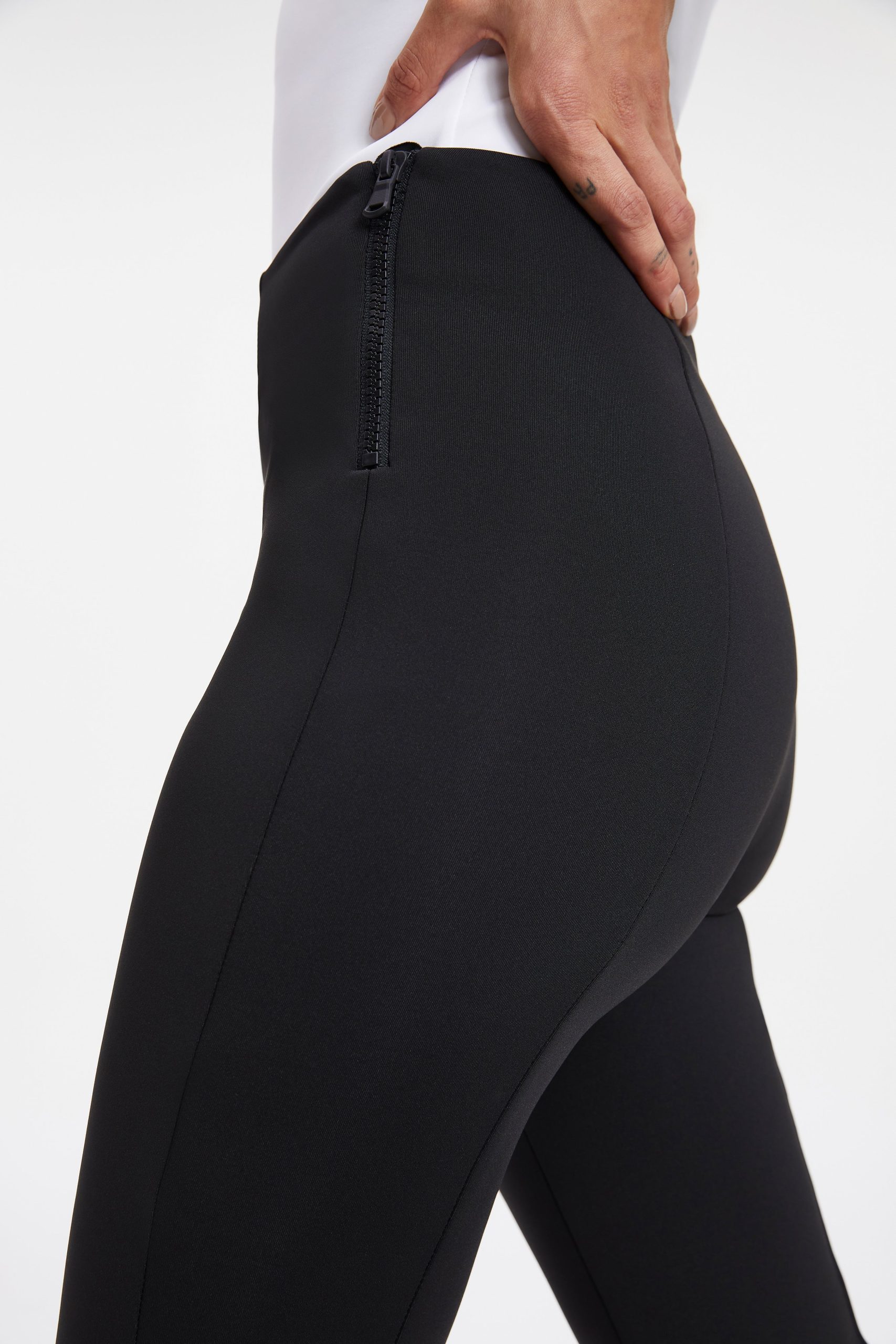 GOOD WAIST SCUBA PANTS | BLACK001