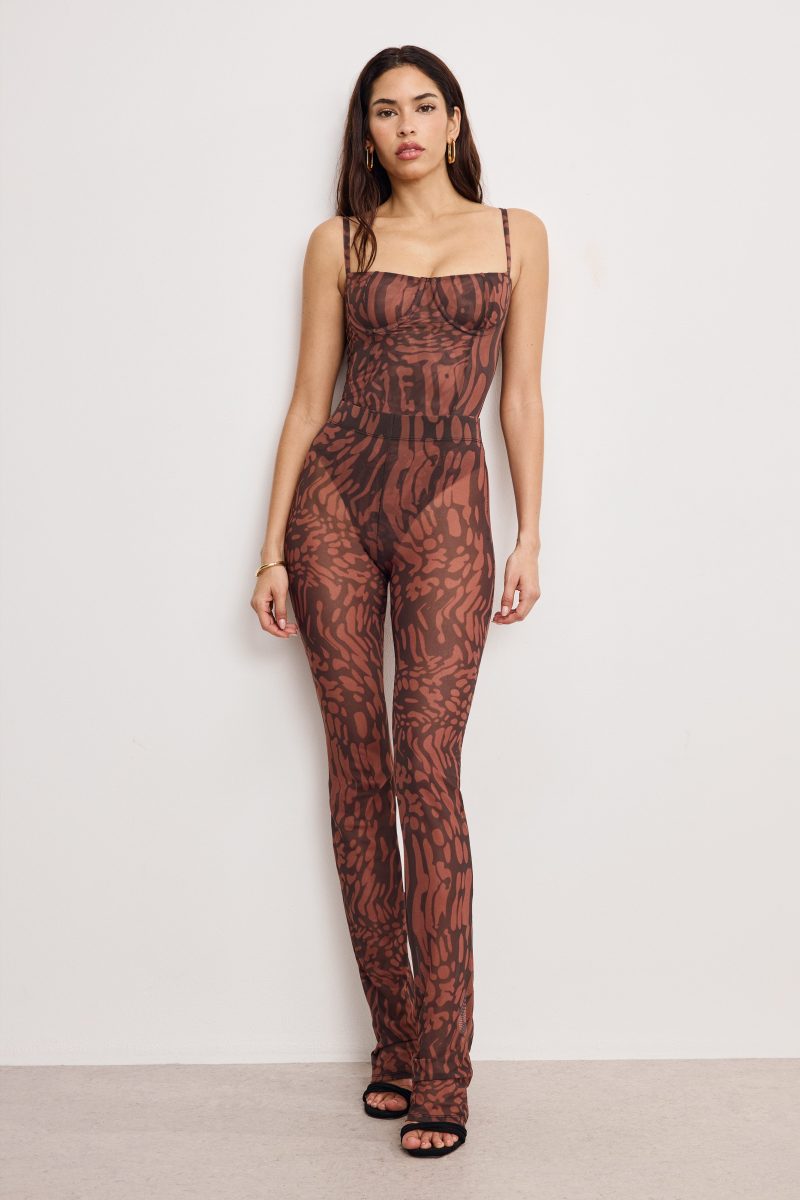 MESH MICRO BOOT LEGGINGS