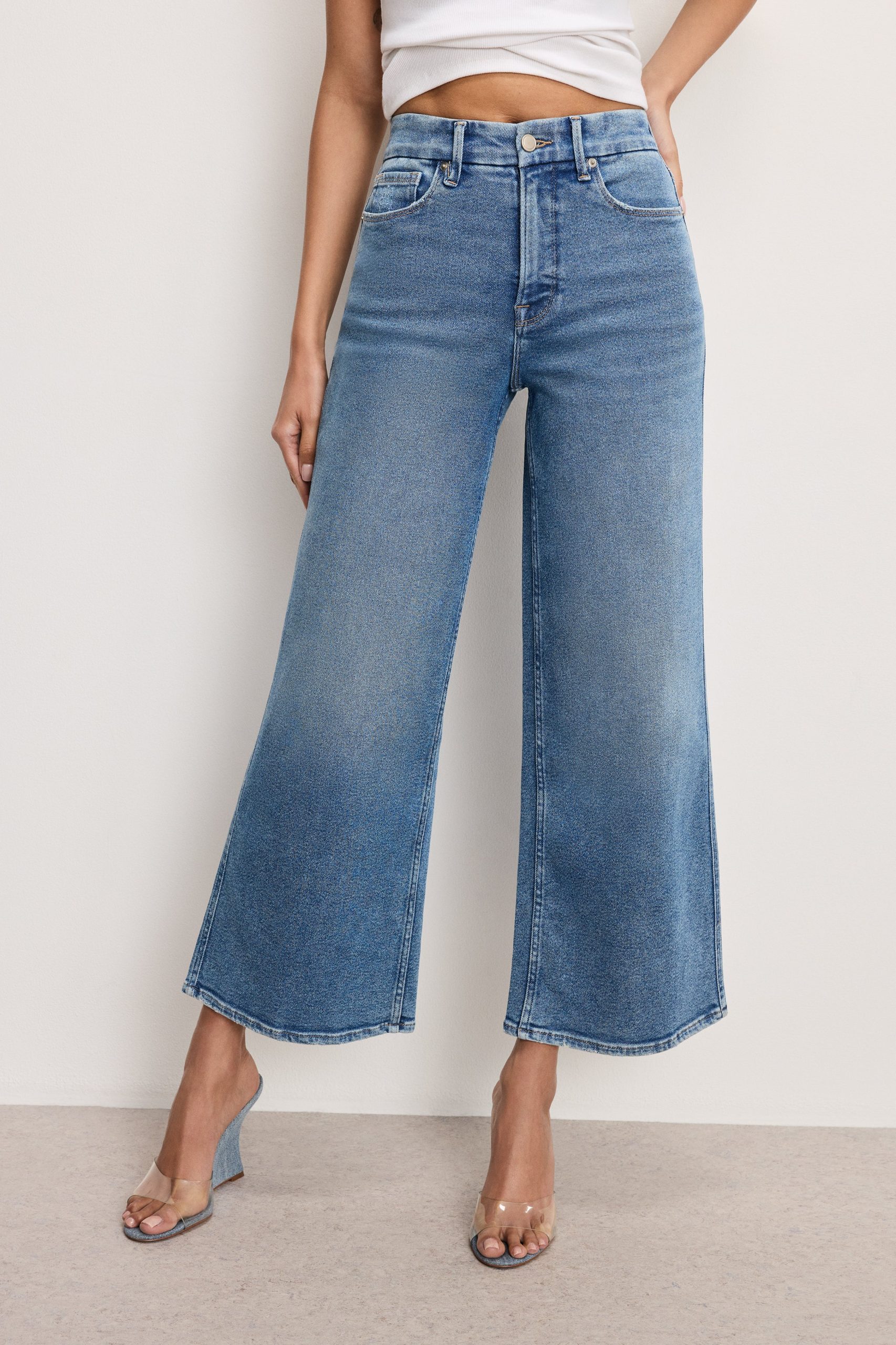 GOOD SKATE WIDE CROPPED JEANS | BLUE541 BLUE541 / 32 Plus