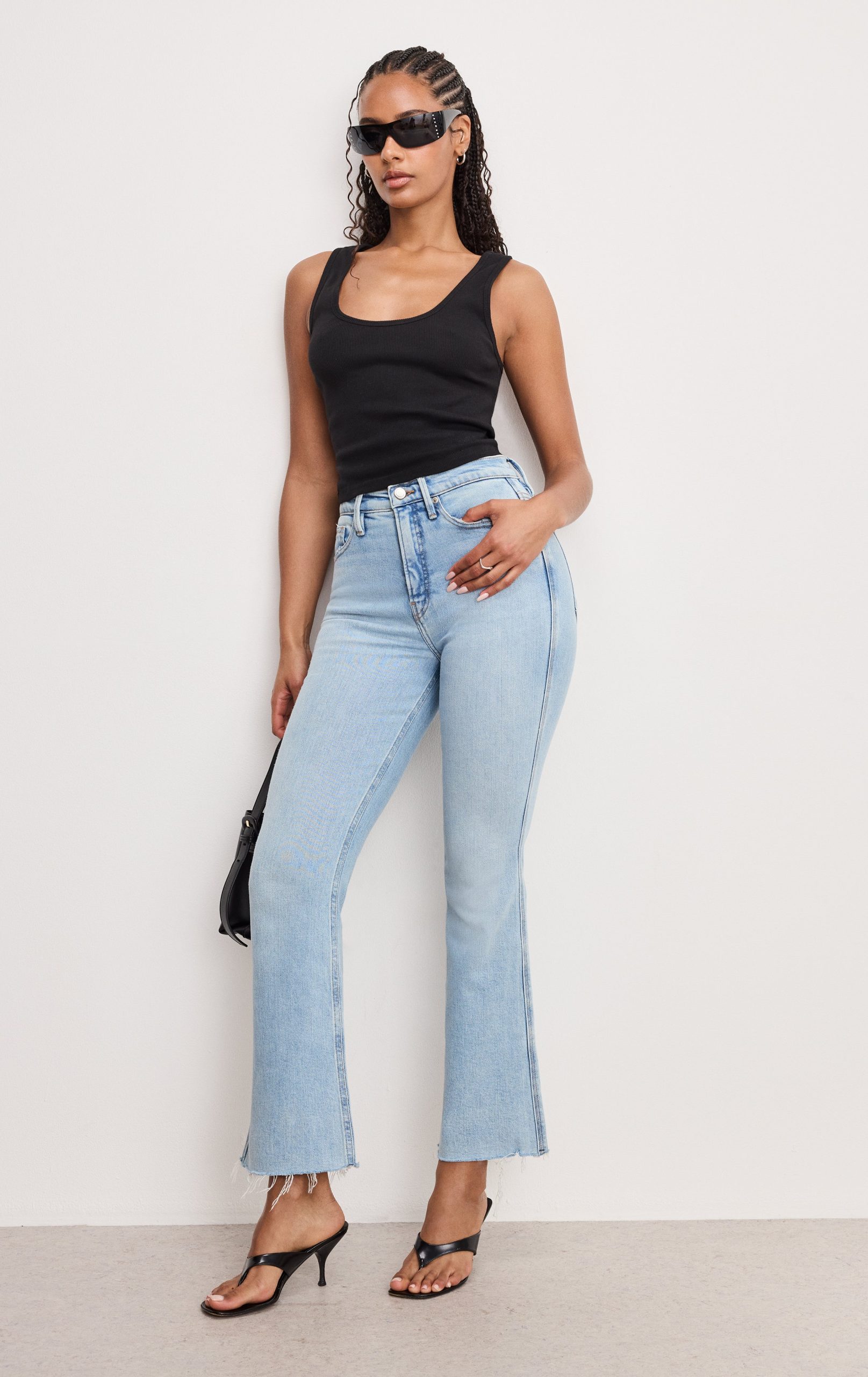 GOOD KICK FLARE JEANS | INDIGO954 INDIGO954 / 32 Plus