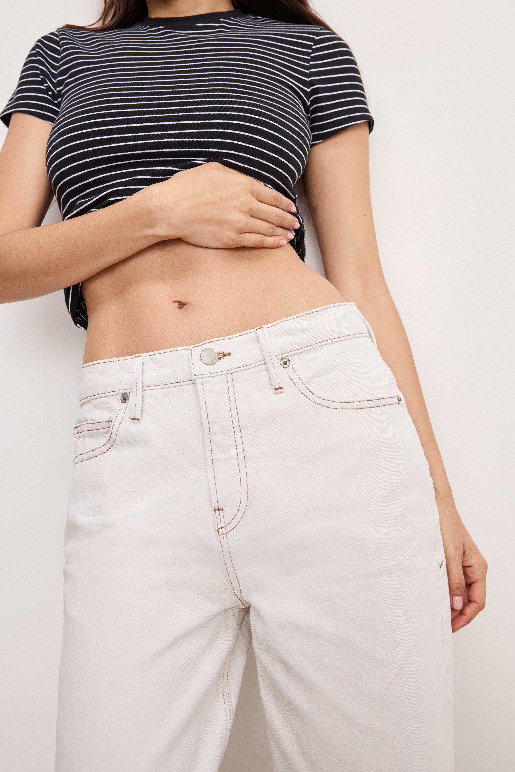 GOOD RELAXED STRAIGHT JEANS | PEARL001
