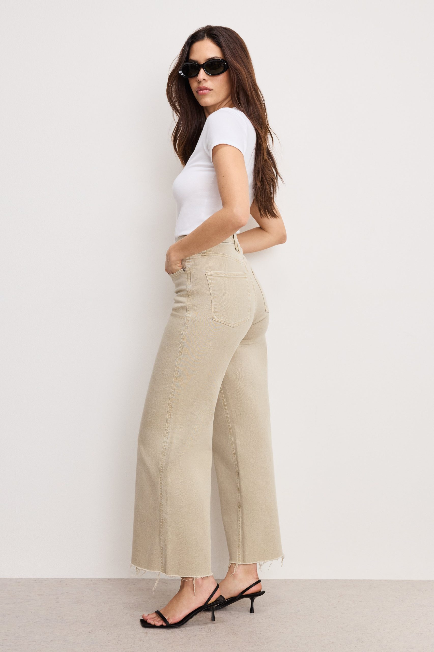GOOD SKATE WIDE CROPPED JEANS | DUNE001