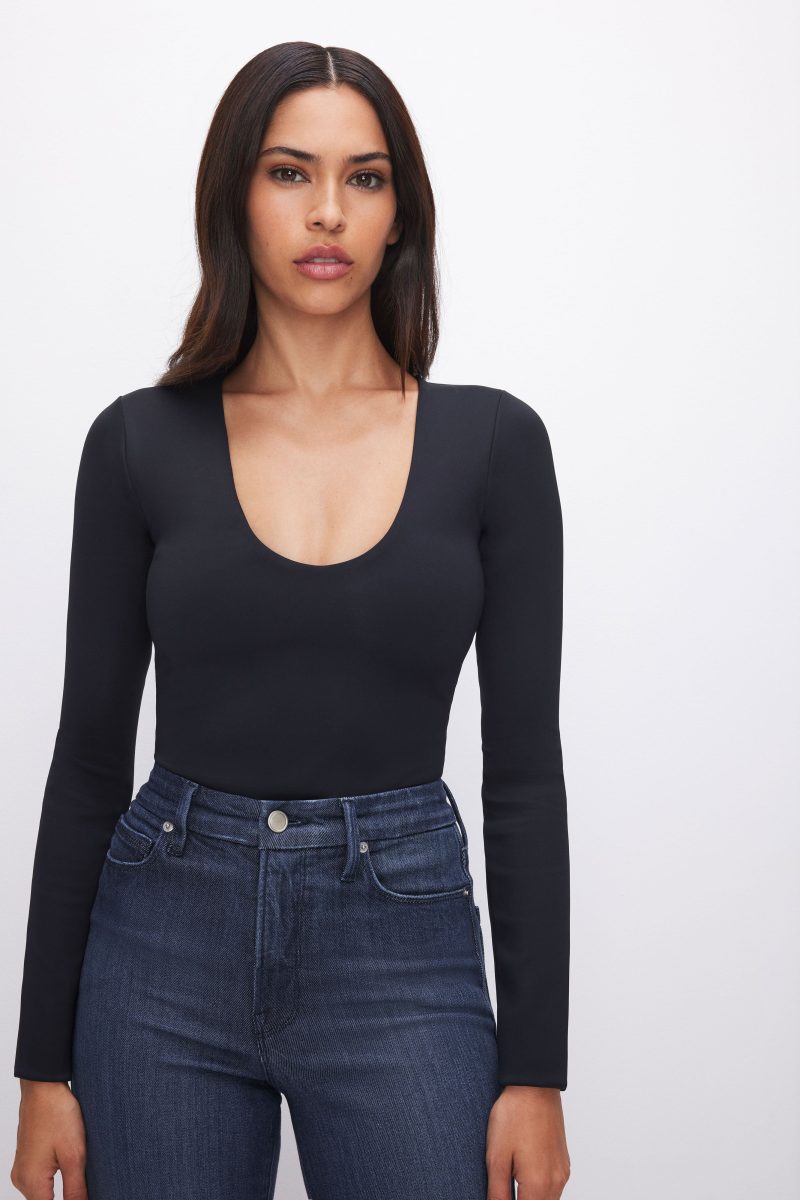 SCULPTING SCOOP NECK BODYSUIT
