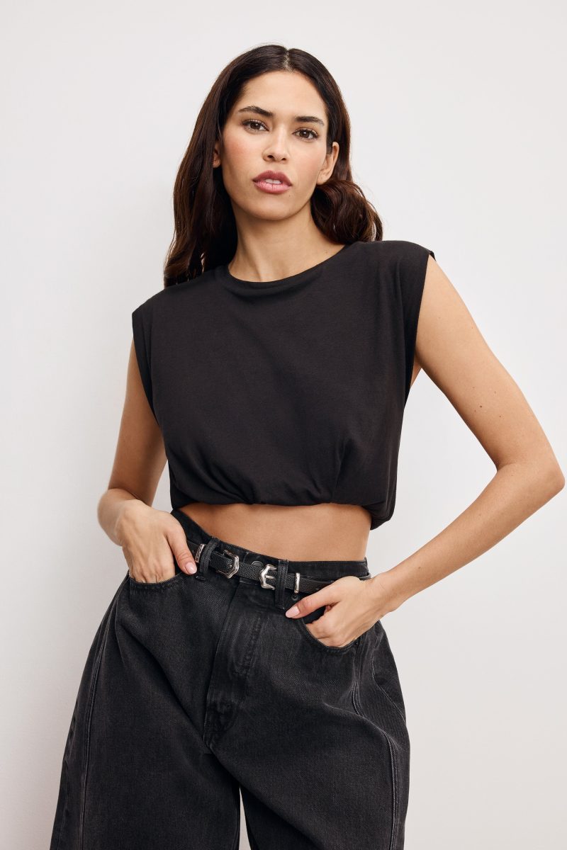 COTTON MUSCLE TEE