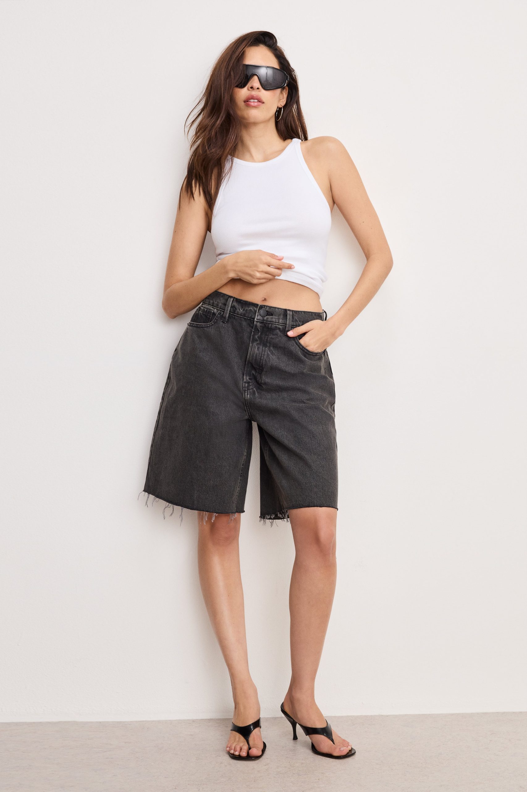 GOOD EXTREME BARREL SHORTS | BLACK398 BLACK398 / 32 Plus