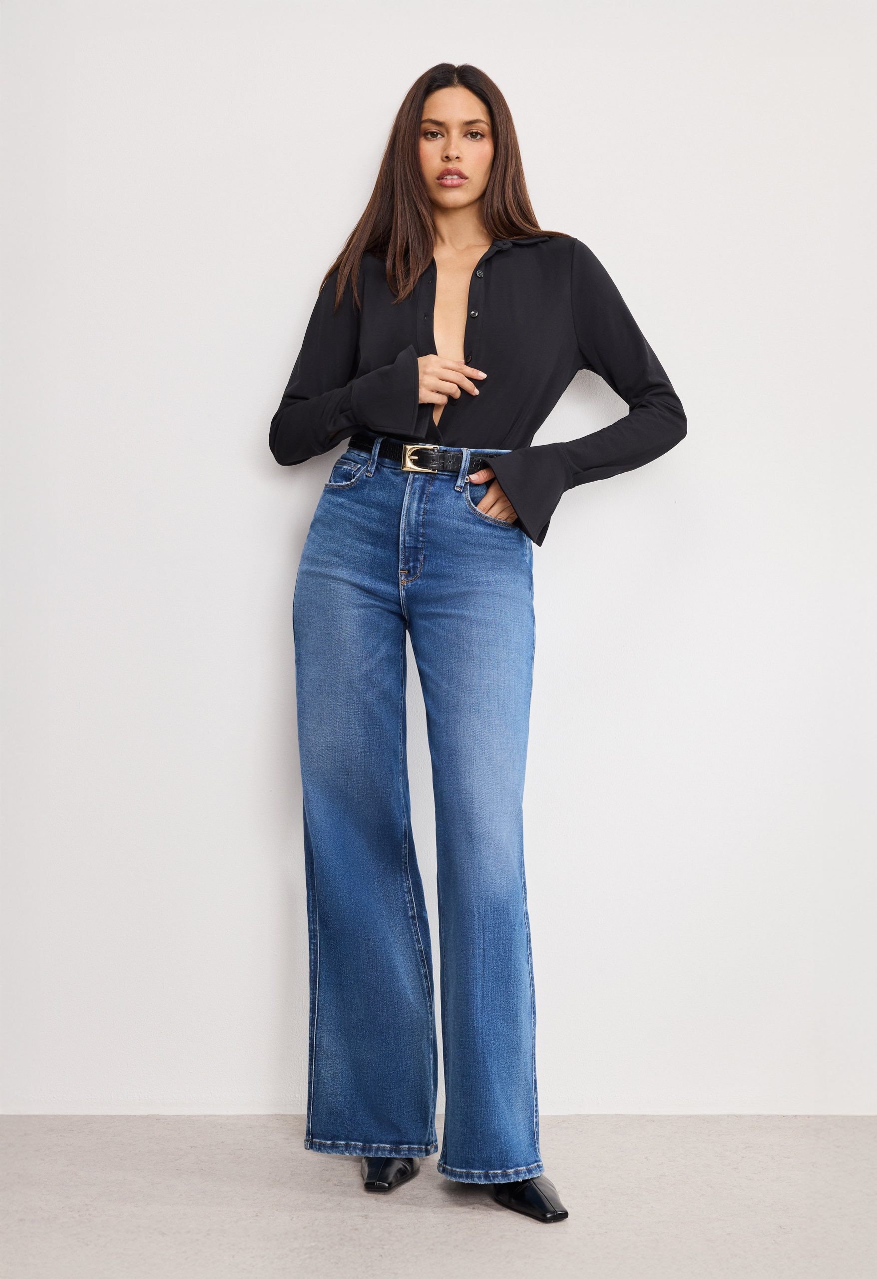 SOFT TECH GOOD SKATE WIDE LEG JEANS | INDIGO891 INDIGO891 / 32 Plus