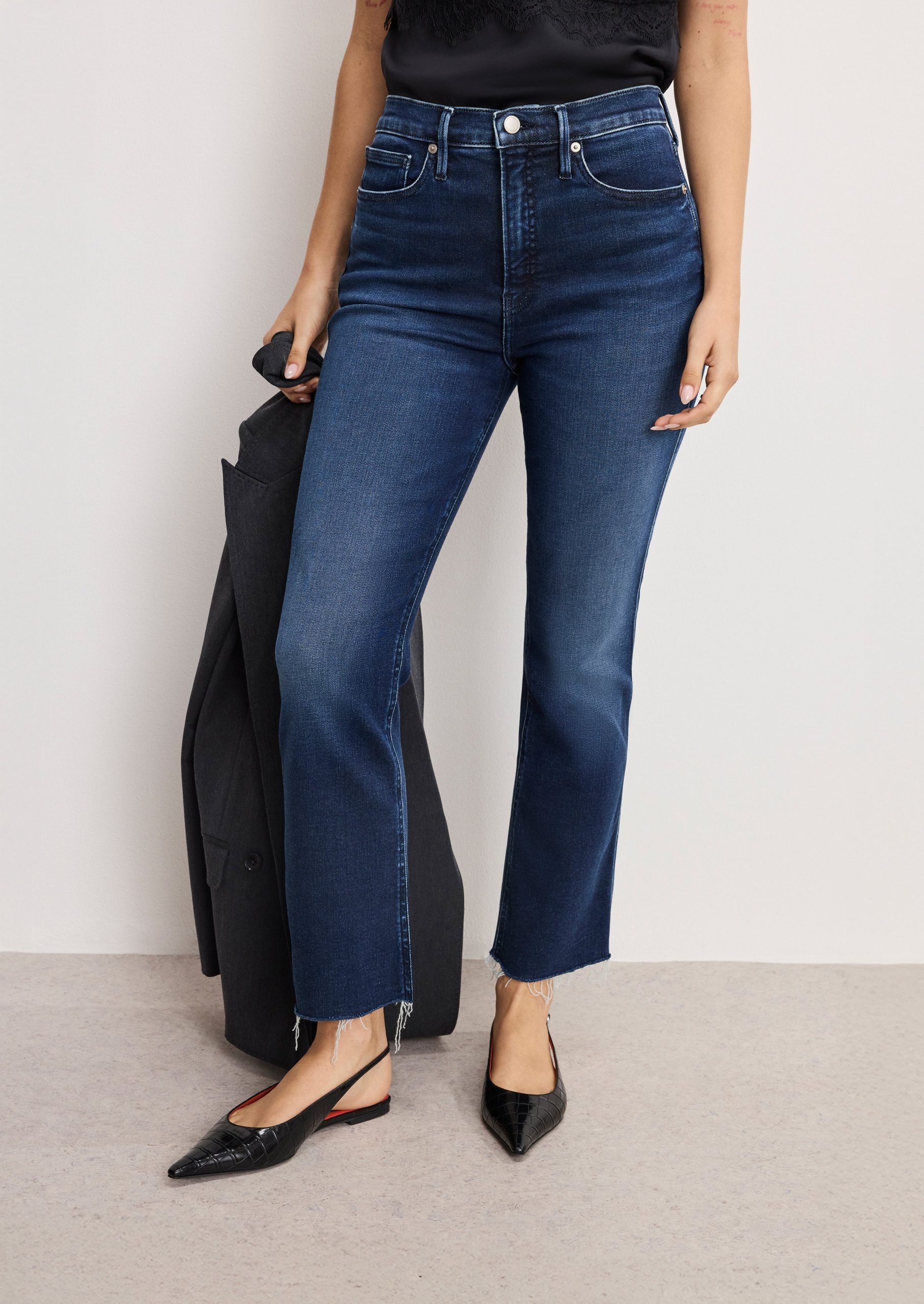 SOFT TECH GOOD KICK FLARE JEANS | INDIGO1068