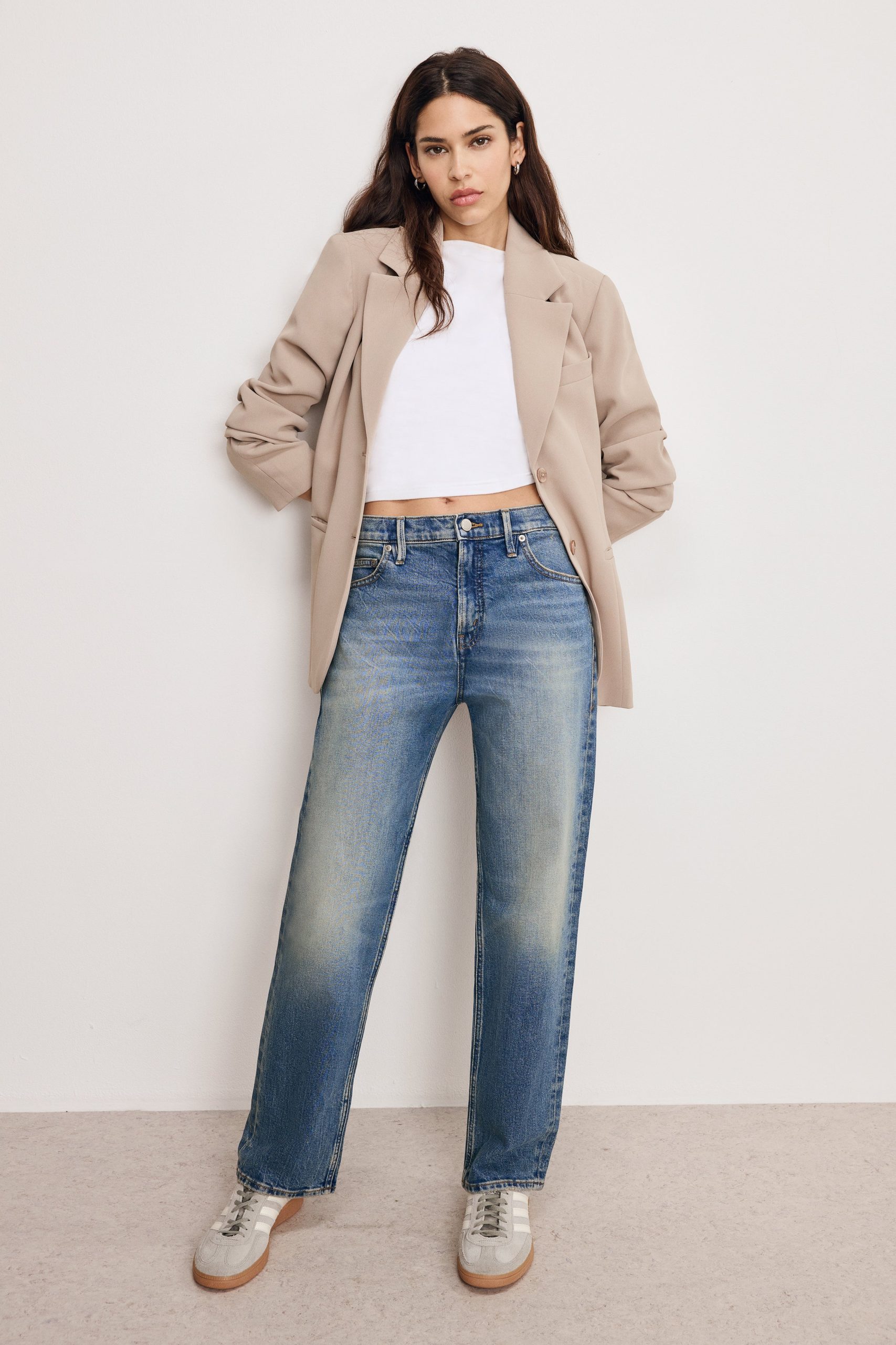 GOOD RELAXED STRAIGHT JEANS | INDIGO868 INDIGO868 / 32 Plus