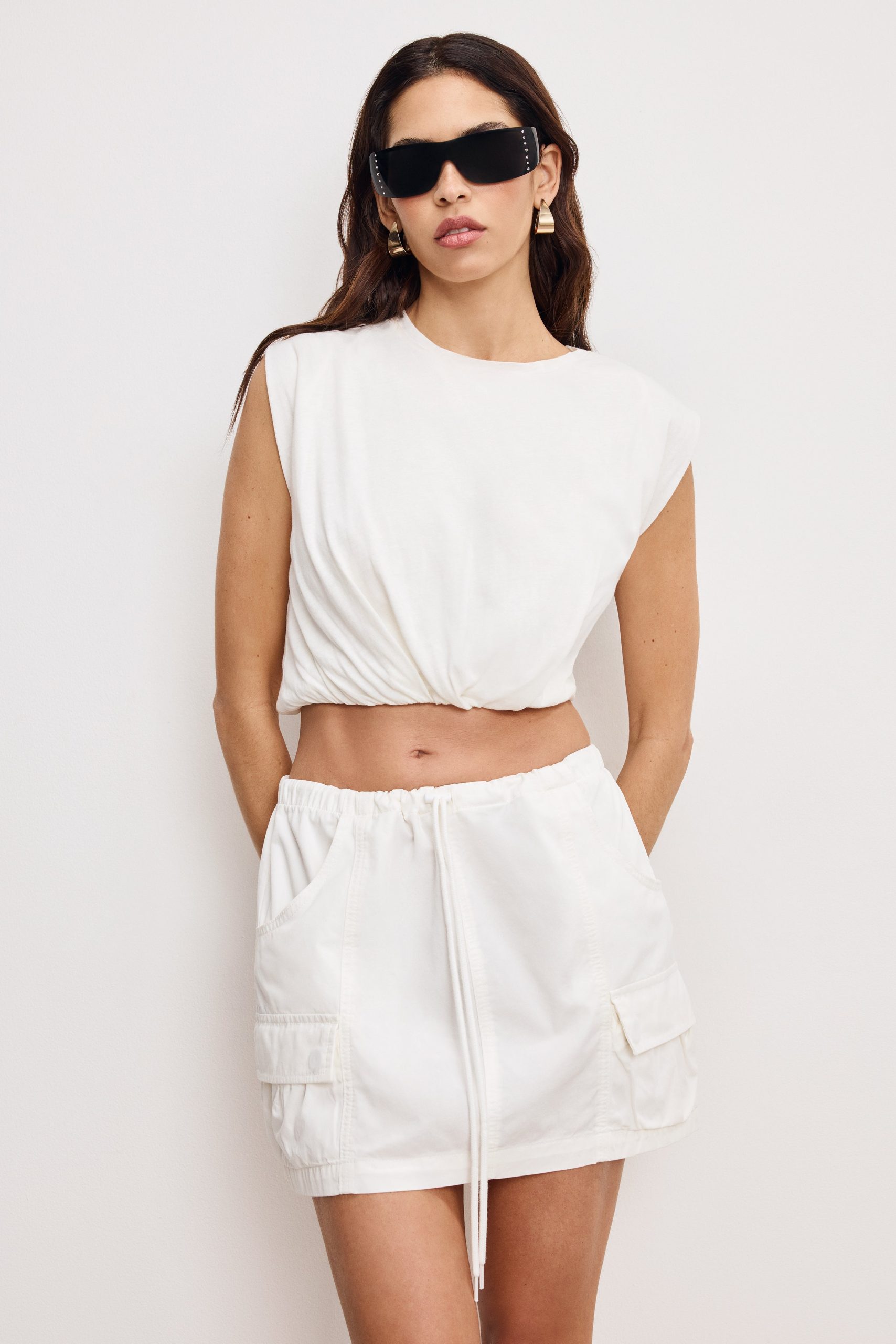 COTTON MUSCLE TEE | CLOUD WHITE CLOUD WHITE001 / 5XL