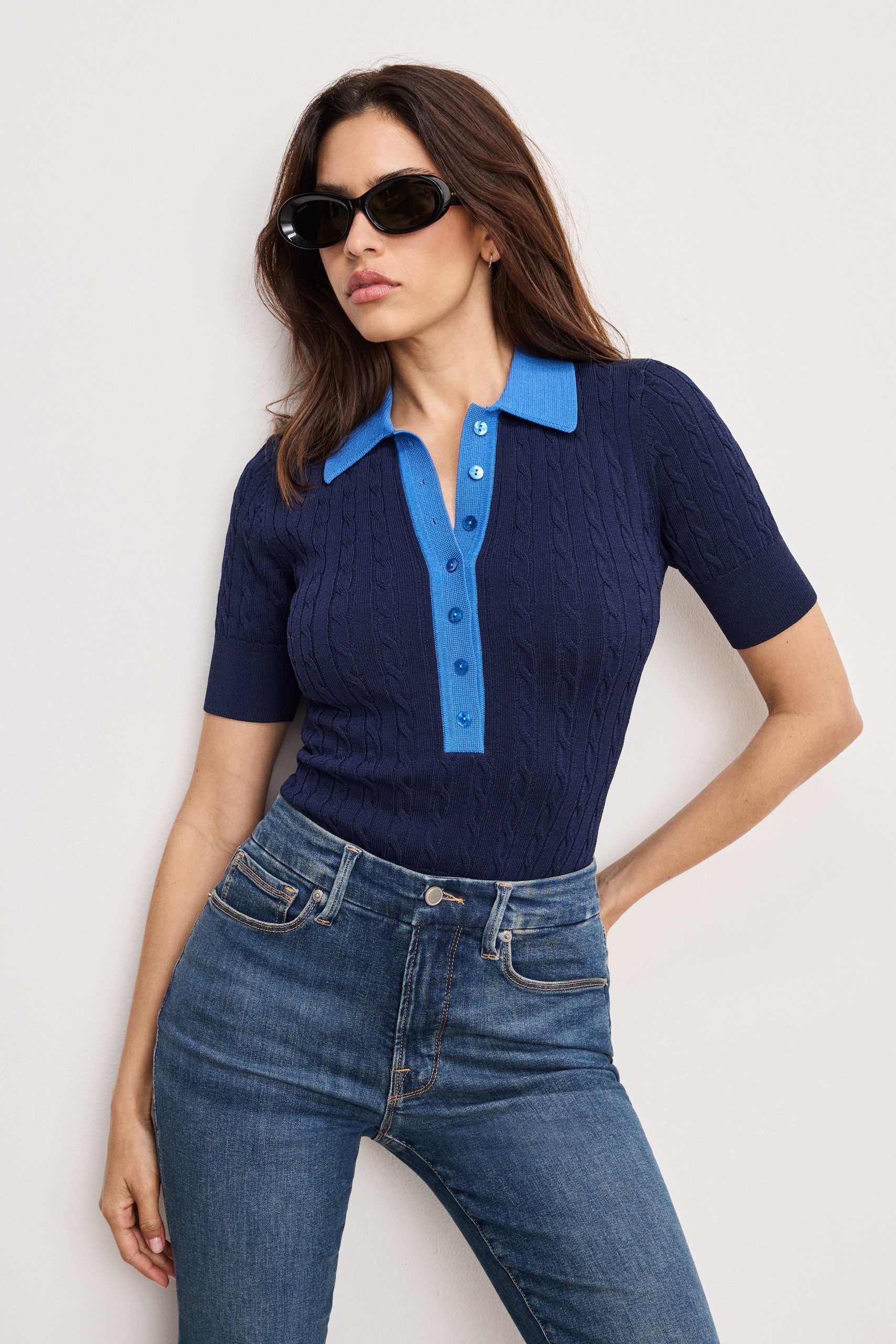 CABLE KNIT BODYSUIT | MIDNIGHT002 MIDNIGHT002 / 5XL