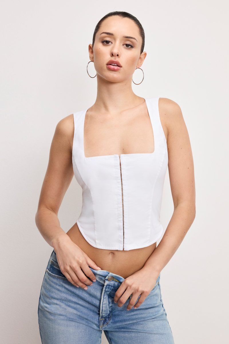 DOLLY POPLIN BUSTIER
